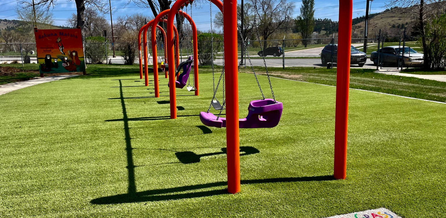 Artificial Grass ForeverLawn Black Hills Playground Grass Storybook Project